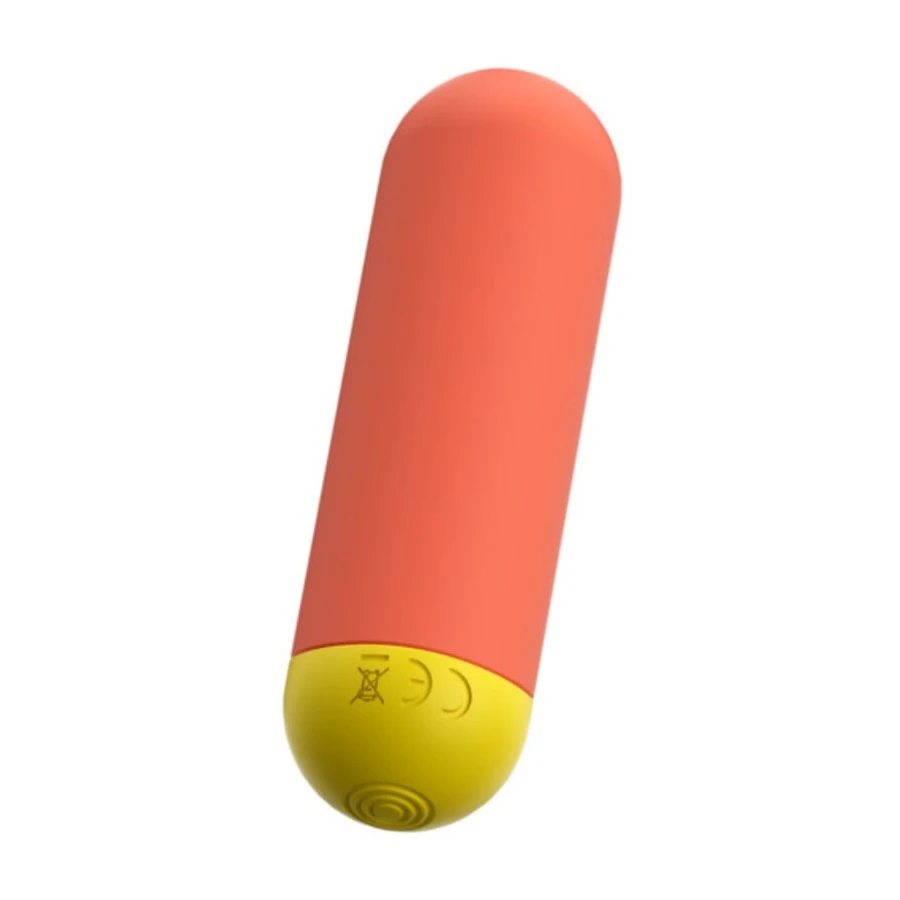 ROMP - RIOT MULTIFUNKTIONS-VIBRATIONSKUGEL ORANGE + GELB